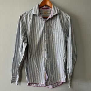 Mens Size M Tommy Bahama Blue Shirt